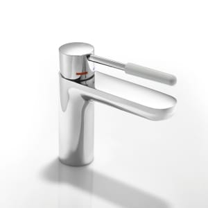 HEWI Sensoric Einhebel-Waschtischmischer, mit farbigem Griffelement aus Polyamid