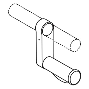 HEWI Serie 801 Aufrüstsatz WC-Papierhalter