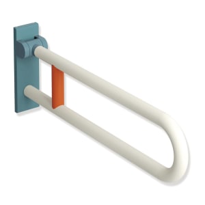 HEWI Serie 801 Stützklappgriff 70 cm, drehbar