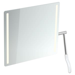 HEWI Serie 802 LifeSystem LED-Kippspiegel, Hebel rechts