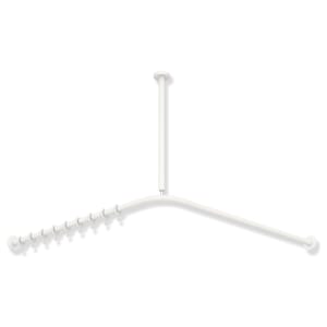 HEWI System 900 Vorhangstange für Duschwanne 200 x 200 cm