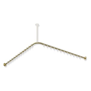 HEWI System 900 Vorhangstange für Duschwanne 120 x 120 cm