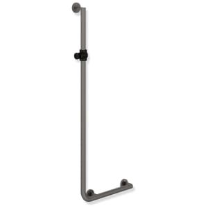 HEWI System 900 Winkelgriff mit Brausehalter 45 cm, rechts