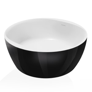 Hoesch iSENSI Rundbadewanne 150 cm, freistehend