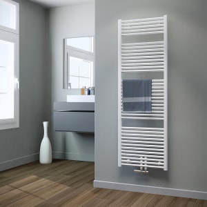 HSK Line Badheizkörper 75 x 121,5 cm, mit Mittelanschluss, Antikorrosionsschutzschicht