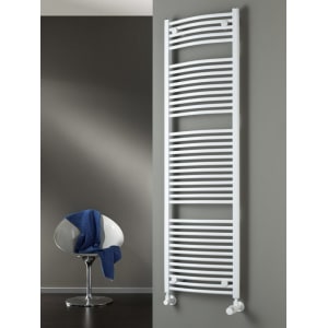 HSK Line Round Badheizkörper 50 x 177,5 cm, Anschlüsse beidseitig unten