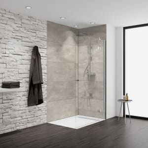 HSK Walk-In Aperto Drehtür pendelbar 2-teilig, Anschlag rechts, 90 cm