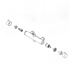 HSK RS 200 Ersatz-Einhebelmischer