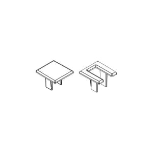 HSK Ersatz-Abdeckkappe für Wandanschlussprofil