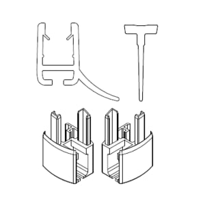 HSK Exklusiv Ersatz-Set Wasserabweisprofile