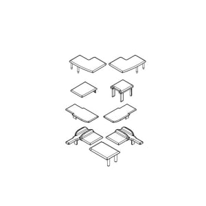 HSK Favorit Nova Abdeckkappenset