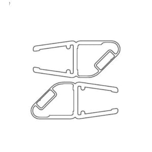 HSK Ersatz-Magnete 180° mit Glas-Aufnahme 5 mm