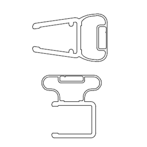 HSK Ersatz-Magnetprofile Set 90° und 270°
