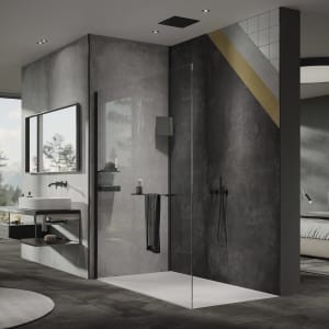 HÜPPE EasyStyle Wandverkleidung 100 x 255 cm, 2 Stück