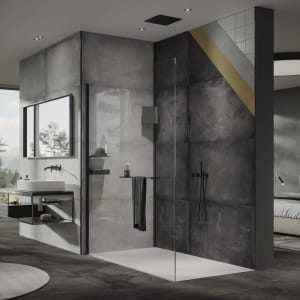 HÜPPE EasyStyle Wandverkleidung 100 x 255 cm, 2 Stück