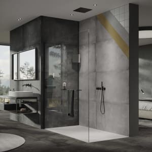 HÜPPE EasyStyle Wandverkleidung 100 x 255 cm, 2 Stück