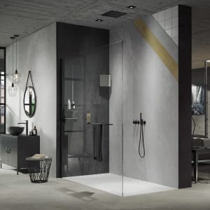 HÜPPE EasyStyle Wandverkleidung 100 x 255 cm, 2 Stück