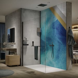 HÜPPE EasyStyle Wandverkleidung 100 x 255 cm, 2 Stück