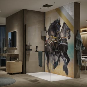 HÜPPE EasyStyle Wandverkleidung 100 x 255 cm, 3 Stück