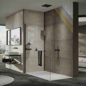 HÜPPE EasyStyle Wandverkleidung 100/150 x 255 cm, 2 Stück gemischt