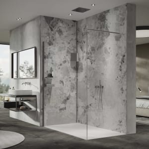 HÜPPE EasyStyle Wandverkleidung 100/150 x 255 cm, 2 Stück gemischt