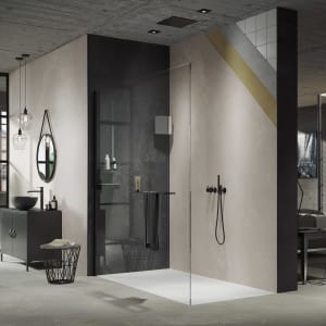 HÜPPE EasyStyle Wandverkleidung 100/150 x 255 cm, 2 Stück gemischt