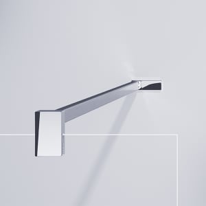 HÜPPE  Pure Universal Querverstrebung für 6-8 mm 120 cm Wand/Glas