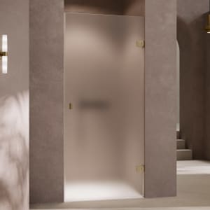 HÜPPE SolvaPro Schwingtür in Nische 50-90 x 200,1-220 cm, ohne Anti-Plaque