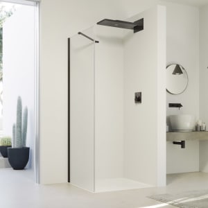 HÜPPE SolvaPro Seitenwand 120,1-180 x 50-200 cm, ohne Anti-Plaque