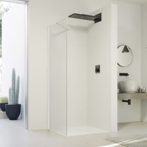 HÜPPE SolvaPro Seitenwand 20-120 x 200,1-220 cm, mit Anti-Plaque