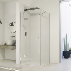 HÜPPE SolvaPro Seitenwand 20-120 x 200,1-220 cm, mit Anti-Plaque