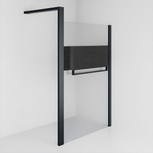 HÜPPE Sphere 4-Eck Walk-In Seitenwand alleinstehend 114 - 122 cm, ohne Licht