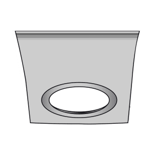 I-Drain Square Punktablauf Ersatz-Siphon