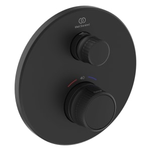 Ideal Standard Ceratherm Navigo Brausethermostat Unterputz Bausatz 2 mit 1 Entnahmestelle