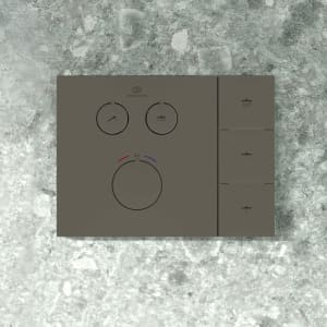 Ideal Standard Ceratherm Thermostat-Armatur Unterputz mit Navigo® Brausewähler
