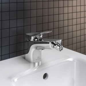 Ideal Standard Conca Bidetarmatur mit Ablaufgarnitur