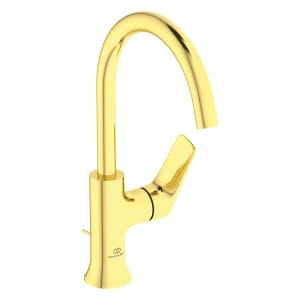 Ideal Standard La Dolce Vita Waschtischarmatur mit hohem Auslauf, mit Ablaufgarnitur