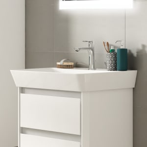 Ideal Standard Connect Air Waschtisch 60 cm, mit 1 Hahnloch, mit Überlauf