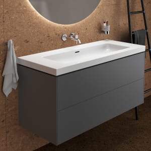 Ideal Standard Extra Möbelwaschtisch, ohne Hahnloch, 121 cm