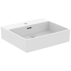 Ideal Standard Extra Waschtisch 50 cm, 1 Hahnloch, mit Überlauf, geschliffen