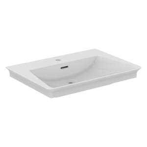 Ideal Standard La Dolce Vita Möbelwaschtisch 66 cm, mit 1 Hahnloch, mit Überlauf, mit Ideal Plus