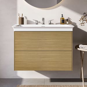 Ideal Standard Conca Waschtischunterschrank 80 cm mit 2 Auszügen für Möbelwaschtisch