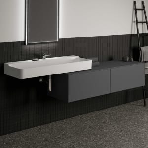 Ideal Standard Conca Waschtischunterschrank 160 cm, ohne Ausschnitt, 2 Auszüge