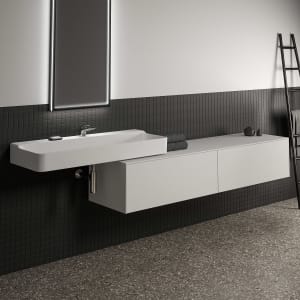 Ideal Standard Conca Waschtischunterschrank 200 cm, ohne Ausschnitt, 2 Auszüge