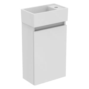 Ideal Standard Eurovit+ Möbelpaket Handwaschbecken rechts 37 cm und Unterschrank 36 cm