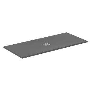 Ideal Standard Ultra Flat S + Rechteck-Brausewanne 180 x 80 cm, Ablaufposition: zentriert