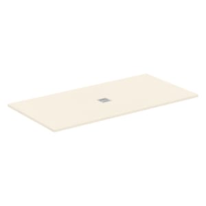 Ideal Standard Ultra Flat S + Rechteck-Brausewanne 200 x 100 cm, Ablaufposition: zentriert