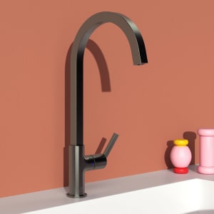 Ideal Standard Gusto Küchenarmatur Ausladung 20,4 cm eckiger Auslauf