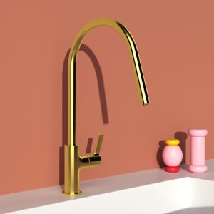 Ideal Standard Gusto Küchenarmatur Ausladung 23,8 cm