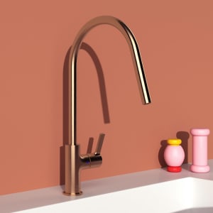 Ideal Standard Gusto Küchenarmatur Ausladung 23,8 cm